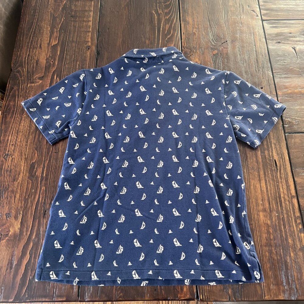 Polo Ralph Lauren Boys LOT Medium Short Sleeve Summer Nautical Pony Shirt - Picture 4 of 14